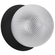 Lassie Diamond Cut Glass Cool White LED Outdoor Wall Light